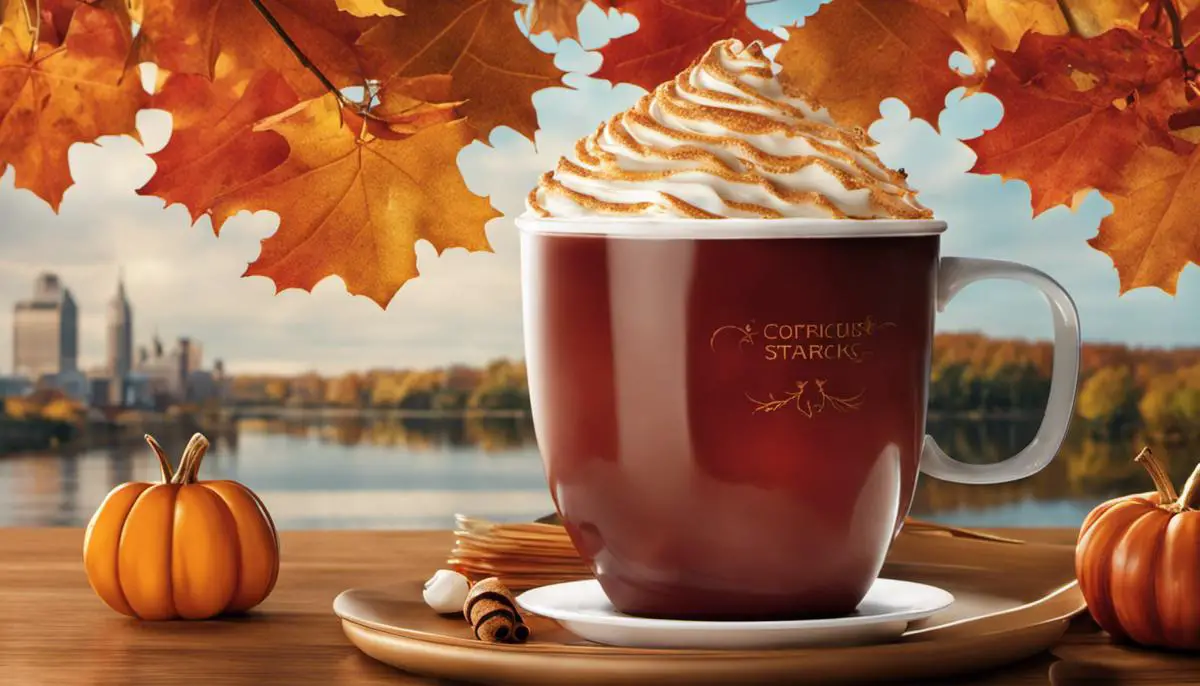 A cup of Starbucks fall drink, showcasing the seasonal flavors and aesthetic appeal
