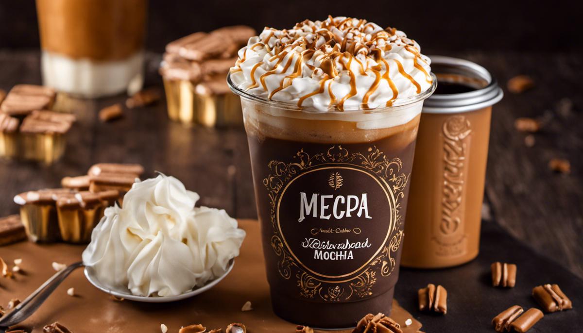 Delicious Salted Caramel Mocha Flavor with dashes instead of spaces